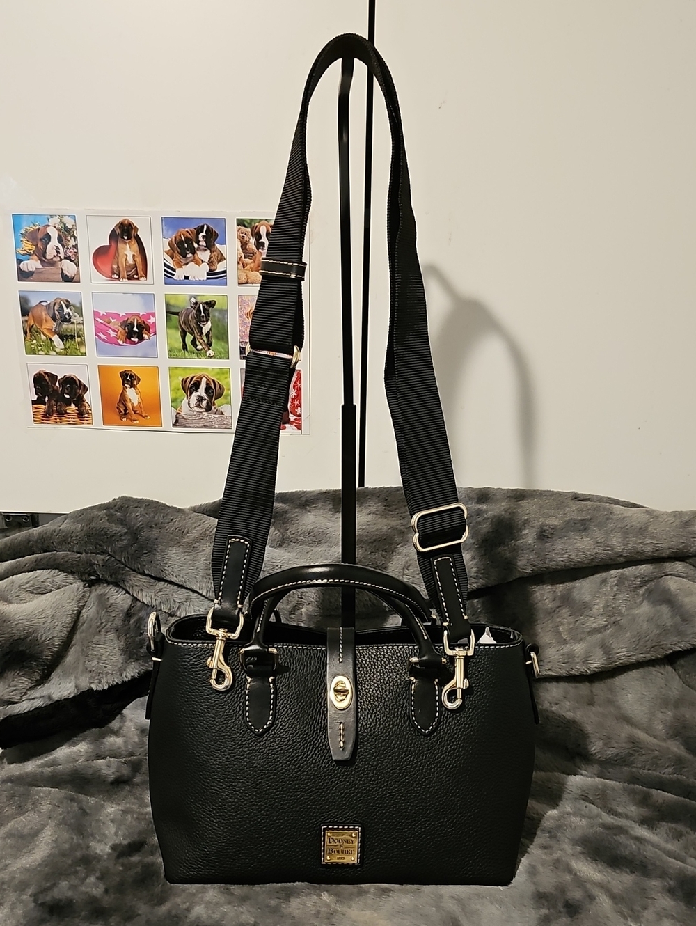 Dooney & Bourke Turn-Lock Satchel